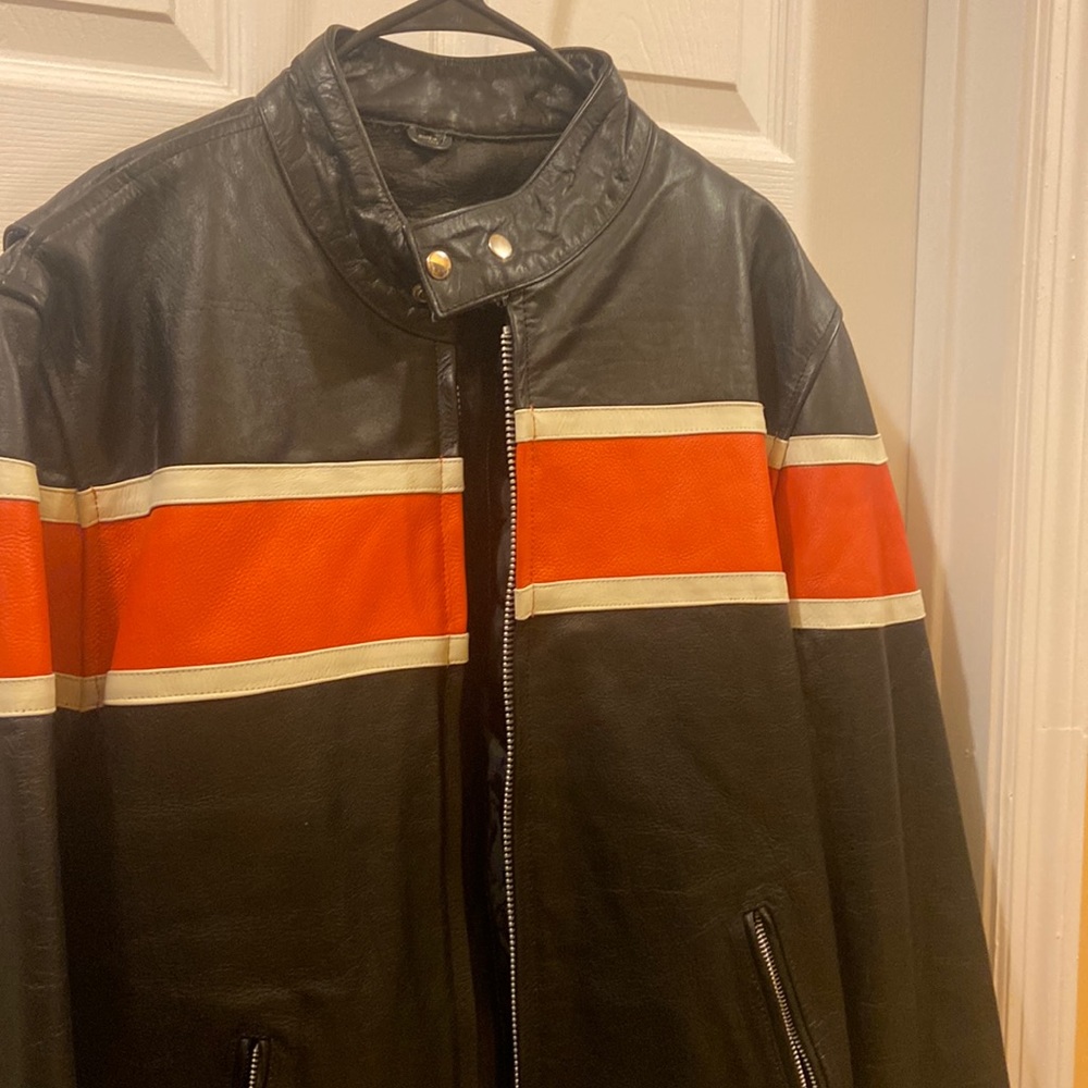 Vintage leather king jacket